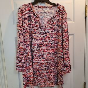 Women's 3/4 sleeve plus size tee